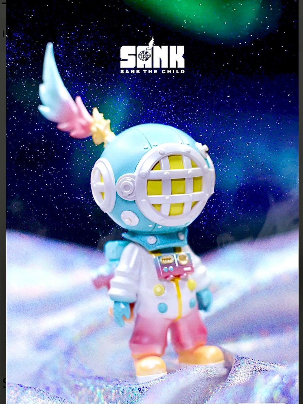 SANK Toys x CNSA Space Traveler Special Edition; Limited to 199 Global Release!